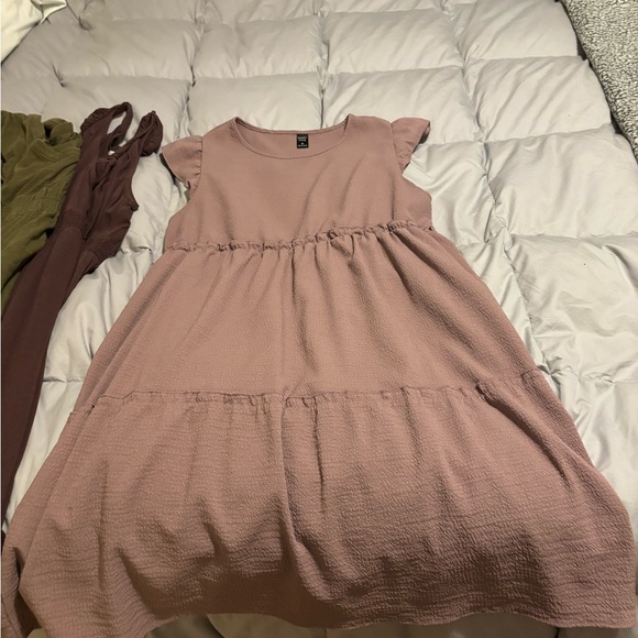Mauve Casual Dress for Women - Picture 3 of 4